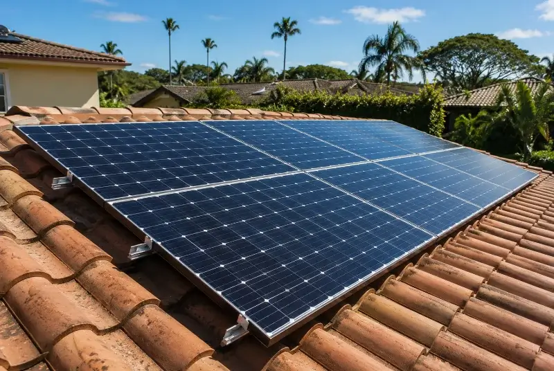 Installation de panneaux solaires à Villesiscle